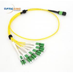 OPTICKING MPO/MTP To LC Breakout Cable SM MM Fiber Type
