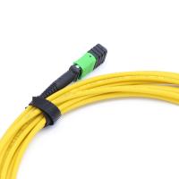 China 12 Fibers MTP Female To MTP Female Patch Cord Singlemode 3.0mm LSZH on sale