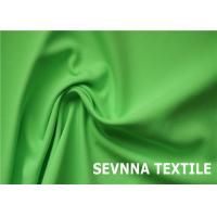 China Dyeable Spandex Nylon Stocking Fabric , Green Waterproof Nylon Fabric on sale