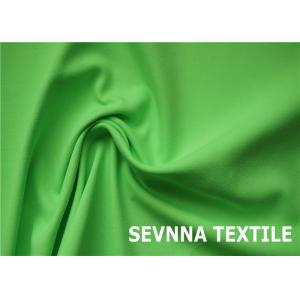 Dyeable Spandex Nylon Stocking Fabric , Green Waterproof Nylon Fabric