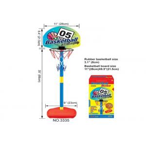 Portable Plastic Children's Basketball Hoop Adjustable Sports Toys For Boys