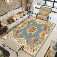 Retro Style European Polyester Fiber Living Room Floor Carpet Special Style