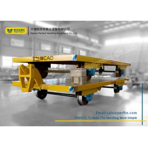 China Custom Heavy Duty Flatbed Trailer With Cast Steel Wheel For Industry supplier