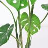 China Resistencia artificial plástica del viento de la planta de Monstera de la altura hecha a mano del 145cm wholesale