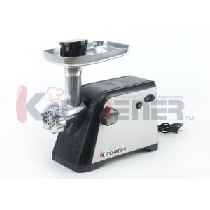 FDA Automatic Meat Grinder Cast Iron With 3.3lbs Per Minute / Stainless Steel Cutting Knife