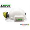 IP68 18000LUX 6800mAh Rechargeable Mining Cap Lamps high illuminous, wire and