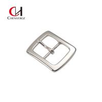 China Anticorrosive 43.5g Square Silver Belt Buckle , Wear Resistant Nickel Belt Buckle on sale