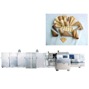 China Linha de produção automática comercial do cone do açúcar para fazer a certificação do CE do cone do waffle supplier