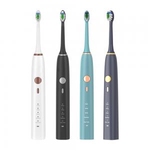 Replacement Head Equipped Rechargeable Sonic Toothbrush Long Lasting Battery