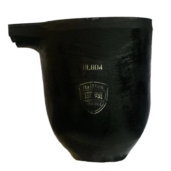 Energy Saving Crucible With Pouring Nozzle Metal Melting Silicon Carbide Graphite Crucible