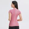 Active Stretch 80 percent Nylon Women'S Workout Tee Shirts For Gym