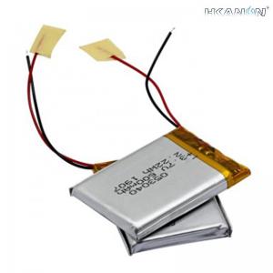 China 3.7v 600mah 2.22wh Lifepo4 Lithium Iron Phosphate Battery Packs For Bluetooth Headset supplier