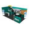 China tension fabric display exhibition display stand exhibition booth portable 3*6m wholesale