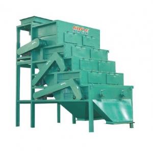 2300 KG Stainless Steel Dry Low Intensity Small Magnetic Separator for Iron Ore Exported