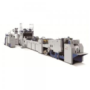 China PRY1260S-450 Fully Automatic Square Bottom Paper Bag Making Machine 70pcs/min supplier