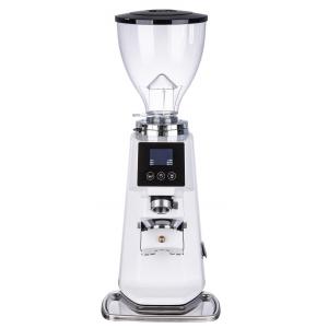 1400RPM Motor Commercial Coffee Grinder With Flat Burrs Grinding Method Safety Protection