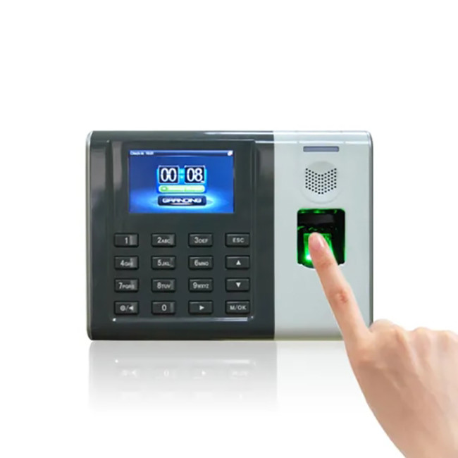 Système biométrique d'assistance de temps d'empreinte digitale d'écran de TFT avec la fonction d'ADMS