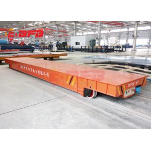 China 50t Railway Transfer Cart,  Gearmotor Battery Powered Factory Industry Transfer Rail Cart supplier