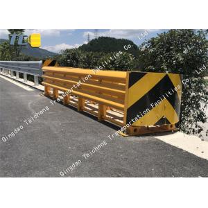 Anti Impact Sled Crash Cushion Barrier Thickened Pipe Reflective Night Driving