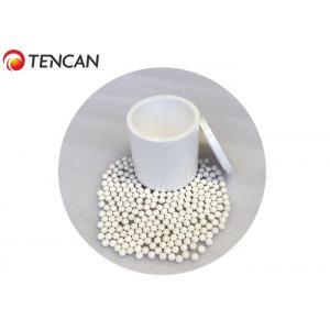 China Cylindrical PTFE Planetary Grinder Jar Strong Alkali Resistance supplier