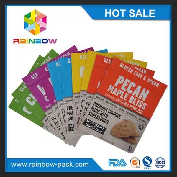 custom hologram laminating plastic zip-lock pouches potato chips packaging