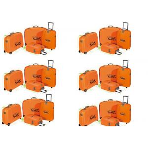 Bright Color Hard Shell Wheeled PP Suitcase Luggage Set Of 4 For Travelling
