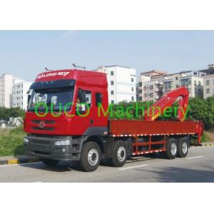 light duty truck mounted crane with Knuckle telescopic Boom portable design