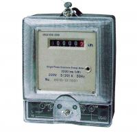 China Convenient Installation 1P Static Electric Meter , DDS155 Single Phase Digital Meter on sale