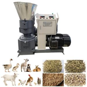 Suitable For Poultry rice husk peanut wheat Feed Pellet Mill 50-1200kg/H Capacity