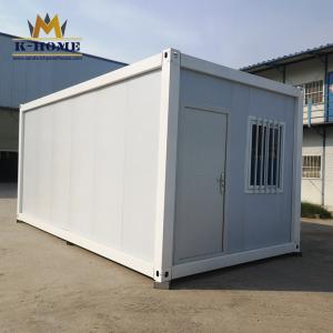 White Exterior Sandwich Panel House Portable Modular Office Container