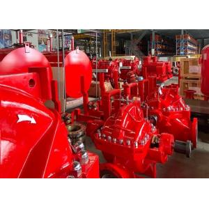 China UL / FM Listed Split Case Single Stage Fire Pump Set With NFPA 20 Standard supplier