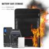 China Non-Itchy silicone coated fireproof waterproof bag with zipper 15 x 11 inch,Defender fireproof and water resistant wholesale