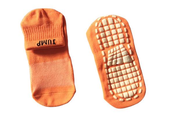 Children Polyester Anti Skid Socks Jump Safe Non Slip Socks Bottom Grips