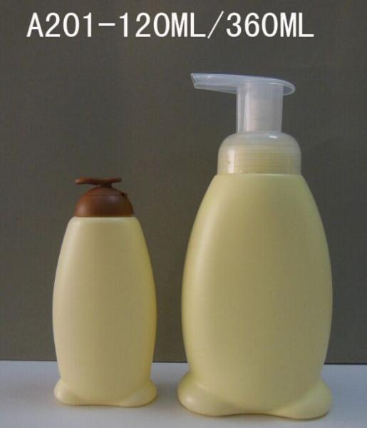 120ml Children Shampoo Package Bottle, 360ml Shampoo bottle with foam pump head