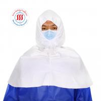 China Non Woven Microporous Shoulder Cover Waterproof Hood Cover With Elastic Hood on sale
