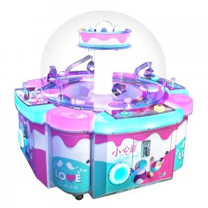 China Luxury Arcade Coin Prize Machine Kids Crystal Digger Gift Pink Color supplier