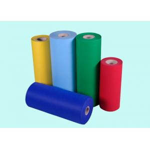 China Green / Orange Customized 	Polypropylene Non Woven Fabric for Bag , Upholstery , Packing Materials supplier
