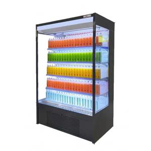 Fan Cooling Front Open Mini Display Fridge For Store Shop