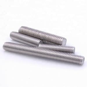 China High Durable Rolled Grade 8 Threaded Rod , Threaded Stainless Steel Bar supplier