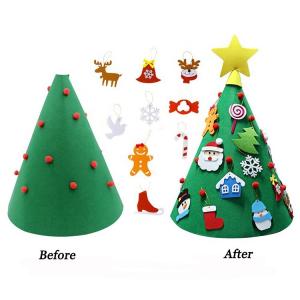 70cm Height DIY Handcrafted Christmas Decorations Home Artificial Tree Ornaments