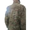 China Custom Camouflage Military Jacket with Zipper and Velcro Pockets wholesale