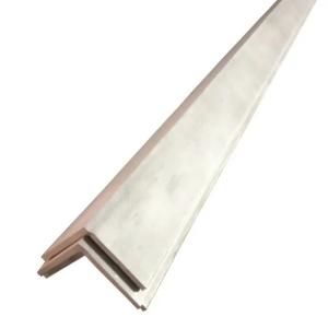 China SUS304 Stainless Steel Angle Iron V Channel Shape Profile Bar Ss Rod 8K 2B supplier