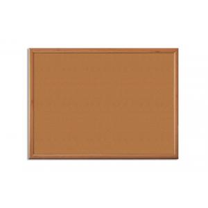 Factory Wholesale Price 60x40cm Framed Cork Memo Board  For School Use at Nature Cork Color