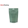 China Custom Plastic Stand Up Pouch Matte Child Proof Zipper Bags With Zipper / Window wholesale