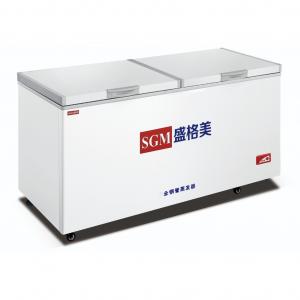 China Ice Cream Island Chest Freezer Powerful 220V Ice Chest Cooler supplier