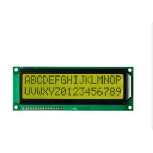 China Módulo blanco del LCD de la luz de la parte posterior del LED, módulo monocromático del LCD del carácter 16×2 supplier