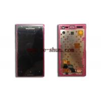 China Red Cell Phone LCD Screen Replacement For Sony LT26w Xperia Acro S on sale