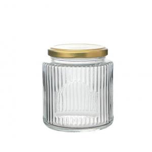 Kitchen Storage 630ml 1020ml Airtight Food Mason Spice Glass Jars With Lids