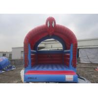 China Customize Inflatable Spiderman Jumping Castle / Spiderman Inflatable Bouncer For Kids on sale