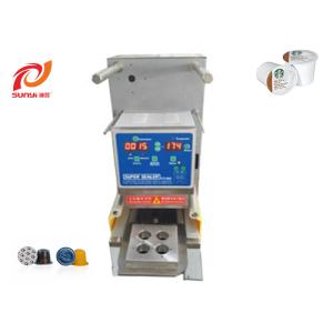 China Máquina manual semi automática da selagem da cápsula de Nespresso Kcup da máquina de Lidding da cápsula supplier